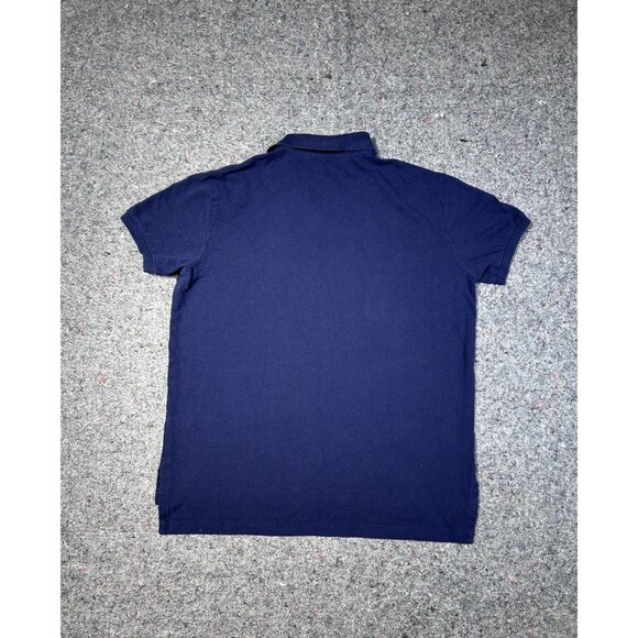 Ralph Lauren Polo Shirt Mens L Blue Orange Pony Cotton Casual Preppy Casual - Picture 5 of 5